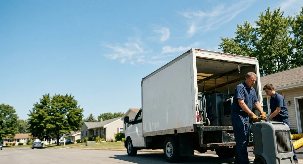 Water Damage Cleanup in Congerville, IL near me